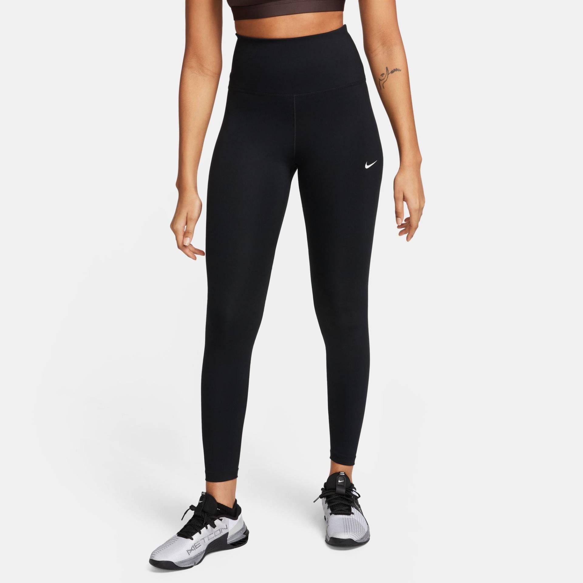 Lange Sport Tights Damen Black XL von NIKE