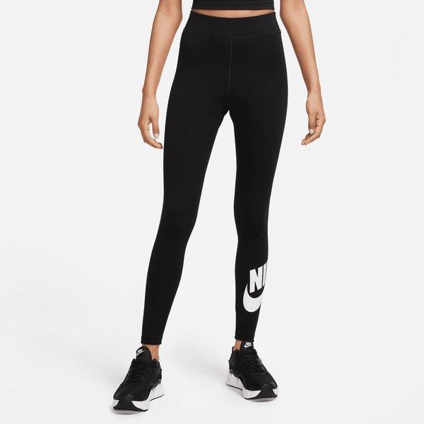 Lange Sport Tights Damen Black XS von NIKE