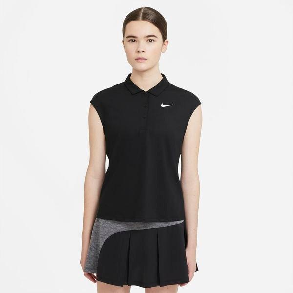 Poloshirt, Kurzarm Damen Black M von NIKE