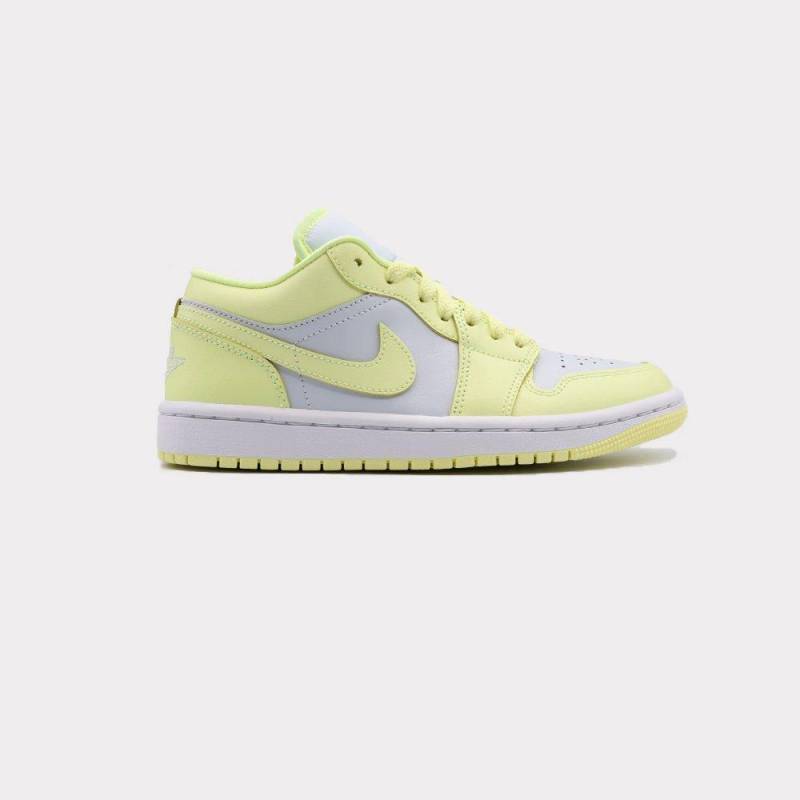 Nike Air Jordan 1 - Low Lemonade Damen Gelb Pastel 37.5 von NIKE