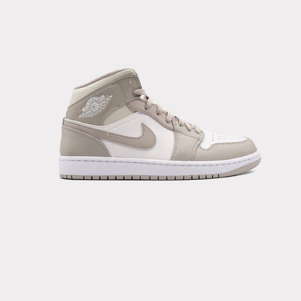 Nike Air Jordan 1 - Mid Linen Damen Offwhite 44.5 von NIKE