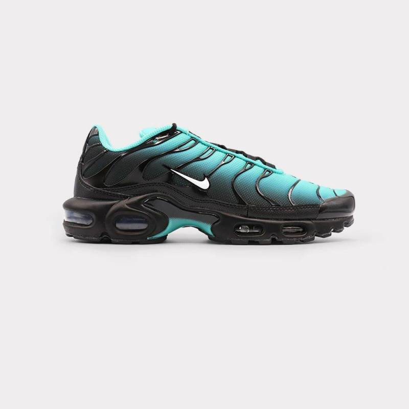 Nike Air Max Plus - Black Aqua Herren Aquamarine 45 von NIKE