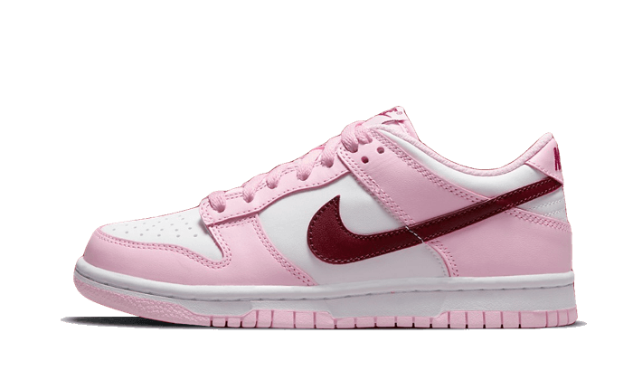 Dunk Low Pink Red White Herren Altrosa 36 von NIKE