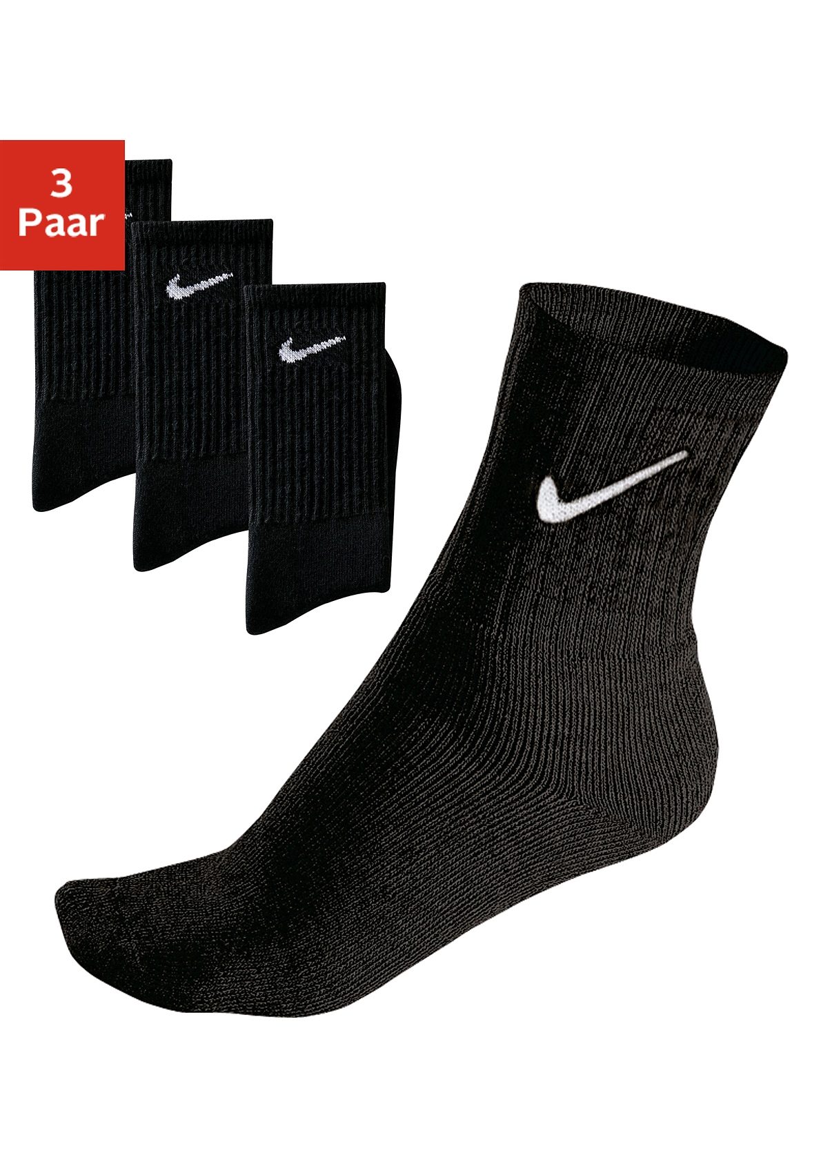 Nike Sportsocken, (3 Paar), mit Frottee von Nike