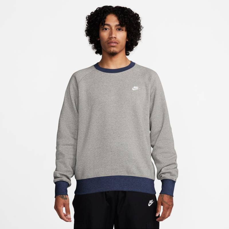 Pullover Herren Grau L von NIKE