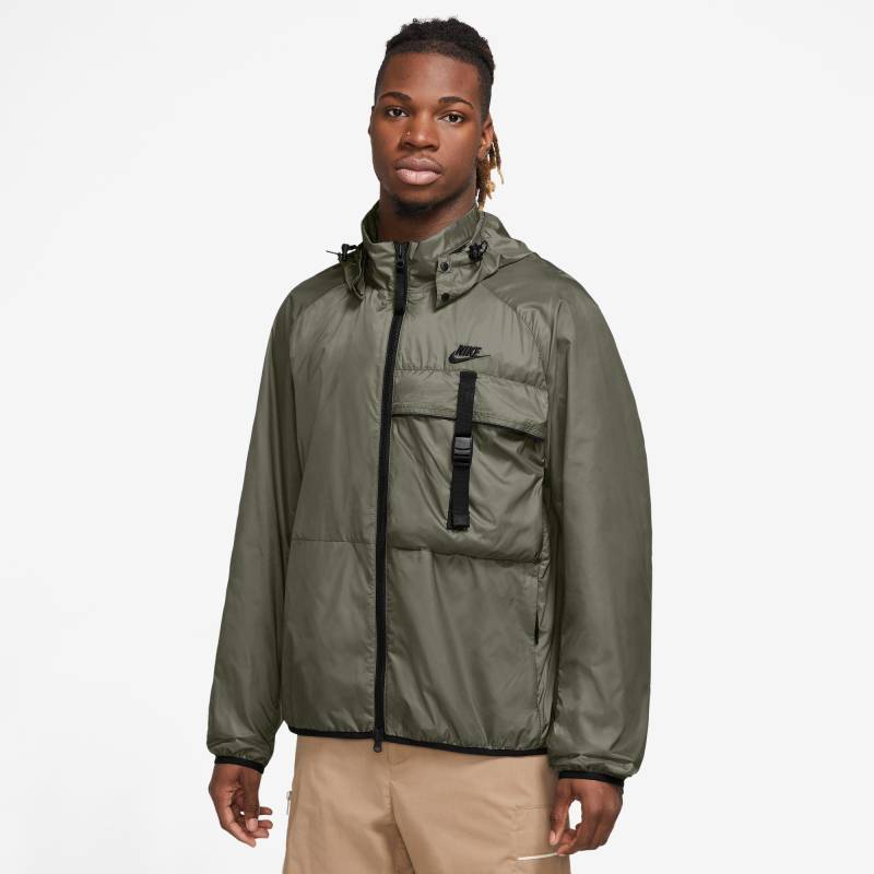 Nike - Regenjacke mit Kapuze, für Herren, Olivegrün, Größe L von Nike