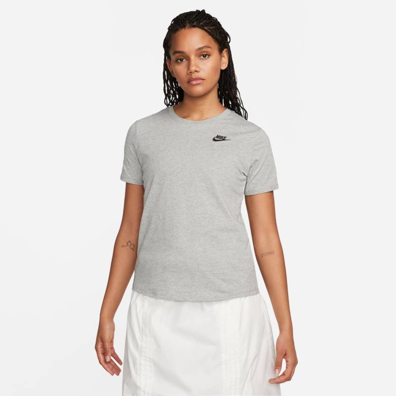 T-shirt Damen Grau Melange XL von NIKE