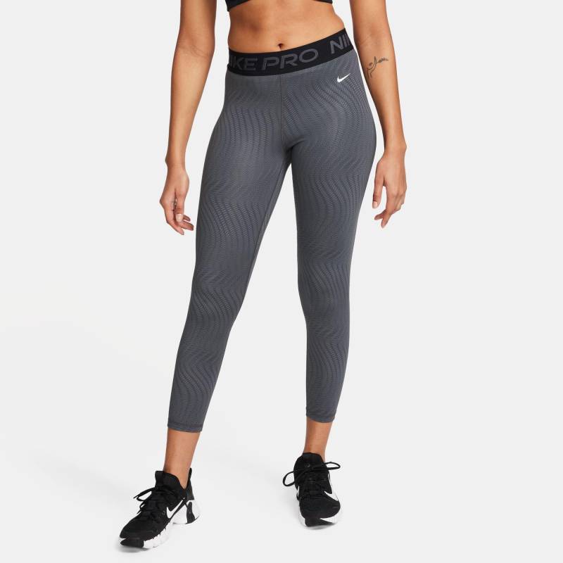 Sport Tights, 7/8-länge Damen Dunkelgrau L von NIKE