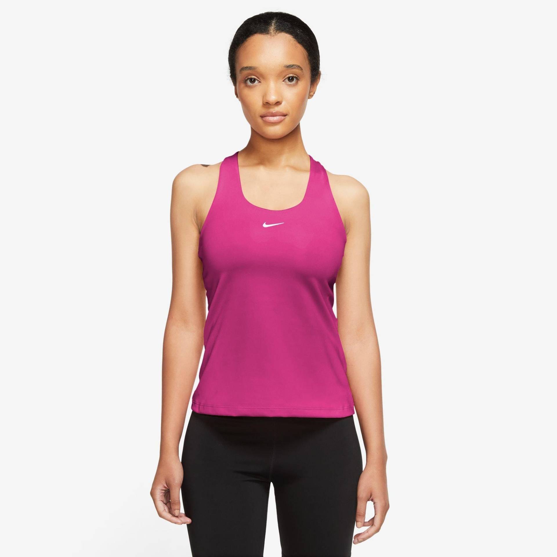 Sport-bh, Medium Support Unisex Pink L von NIKE