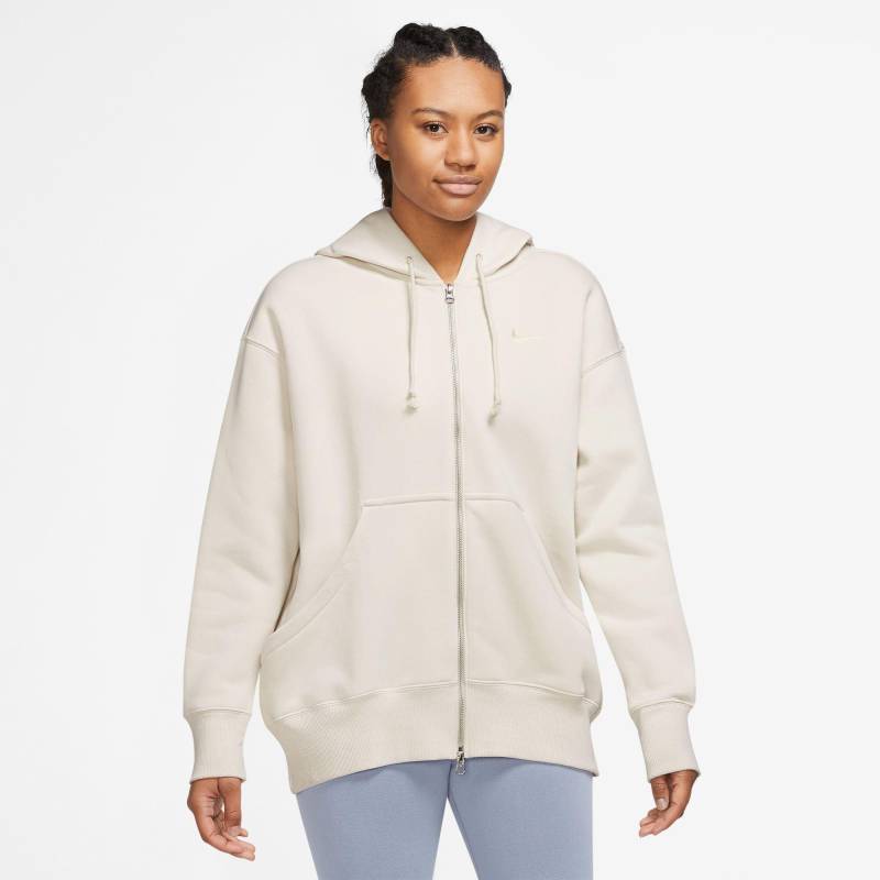 Nike - Sweatjacke, für Damen, Ecru, Größe L von Nike