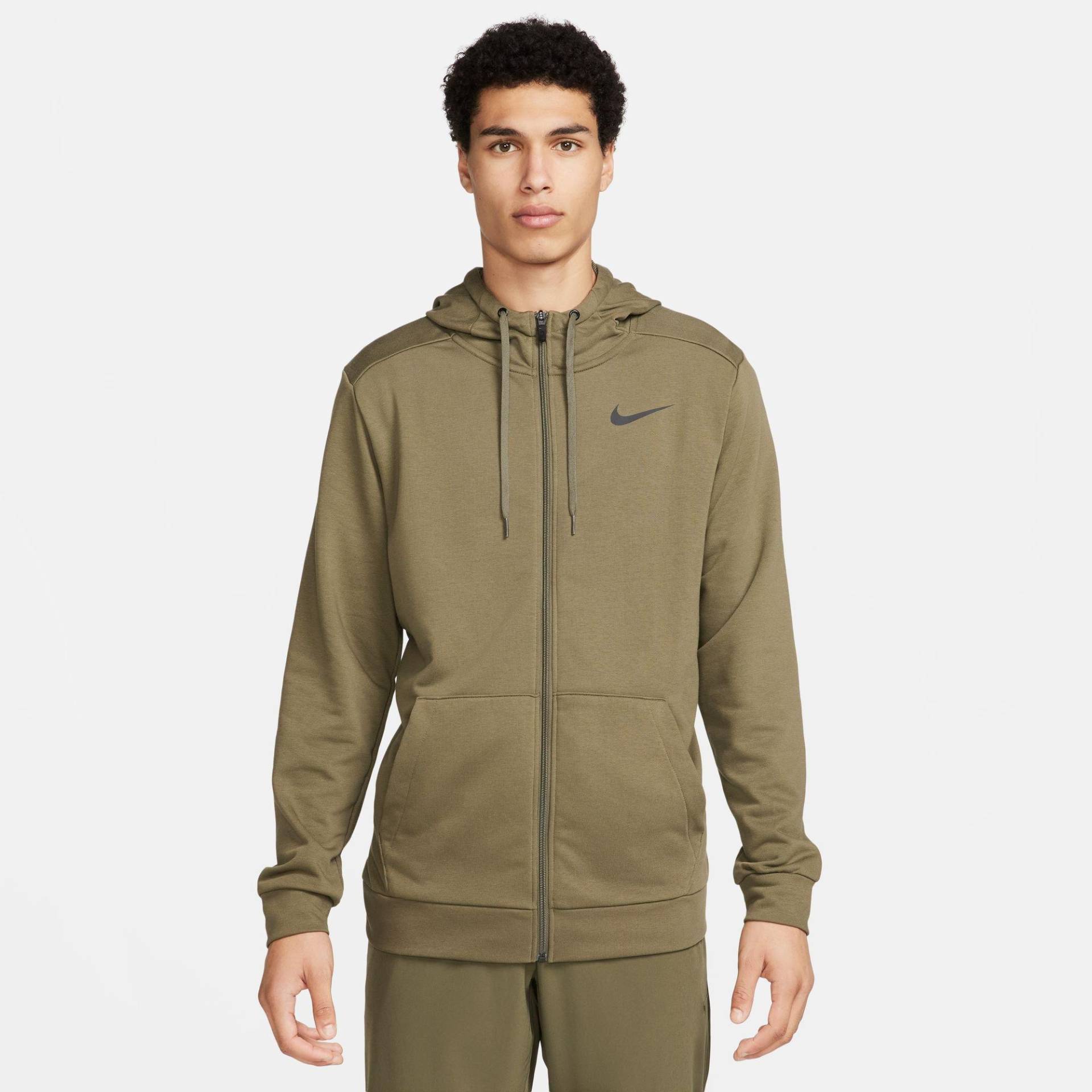 Sweatjacke Herren Olivegrün L von NIKE