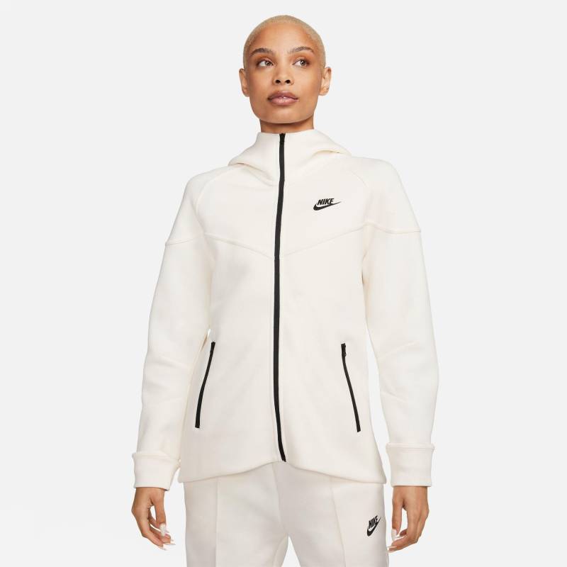 Sweatjacke Mit Kapuze Damen Weiss XS von NIKE