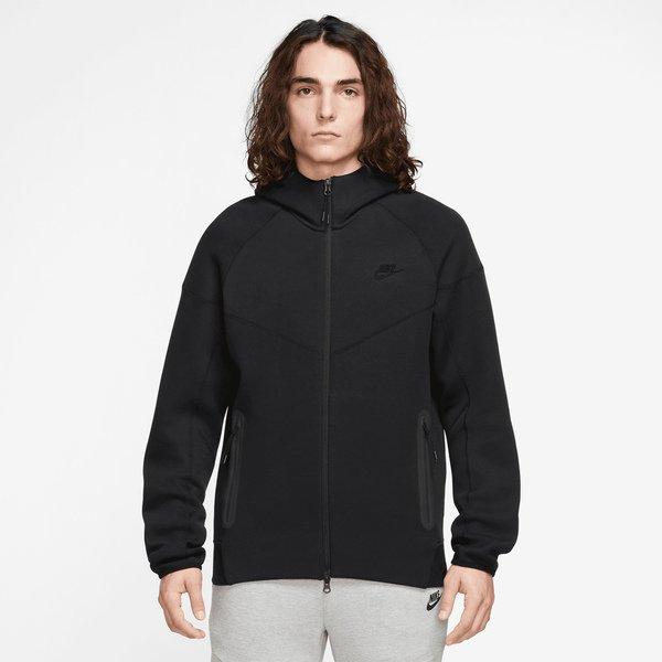 Sweatjacke Mit Kapuze Herren Black L von NIKE