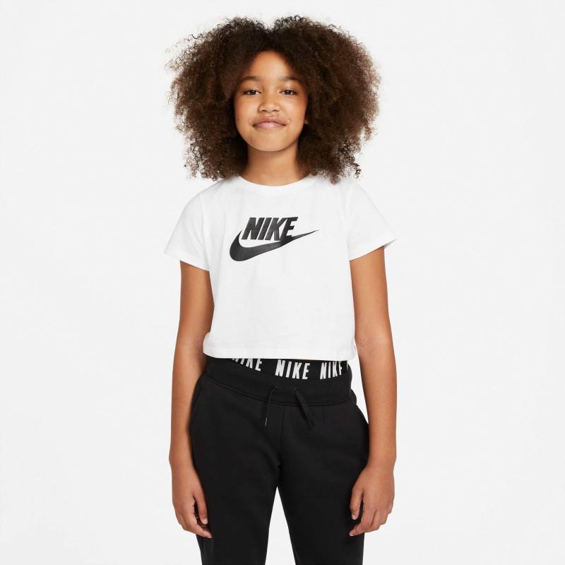 T-shirt, Kurzarm Mädchen Weiss L von NIKE