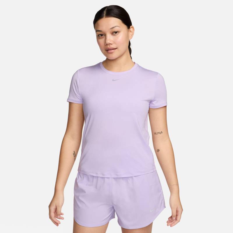 T-shirt, Rundhals, Kurzarm Damen Violett L von NIKE