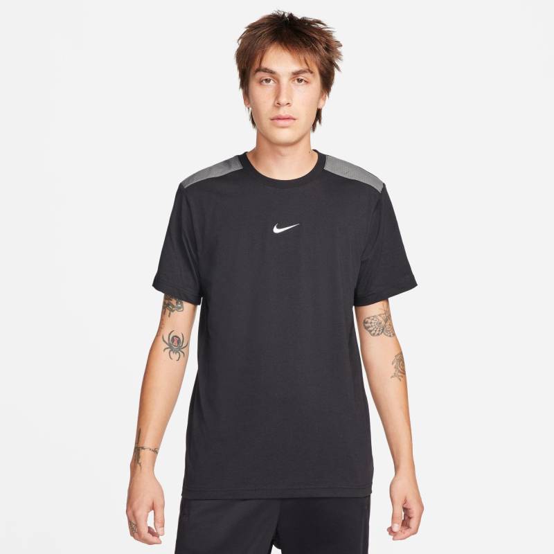 T-shirt, Rundhals, Kurzarm Herren Black M von NIKE