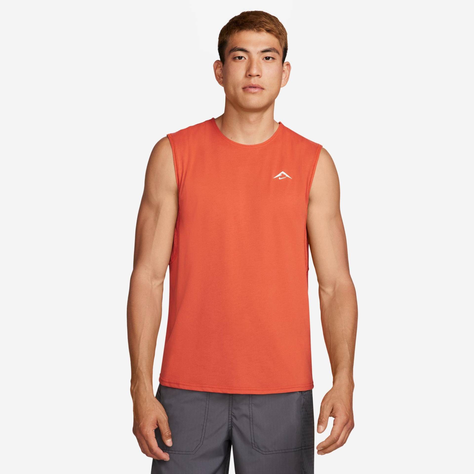 Tank Top Herren Orange S von NIKE