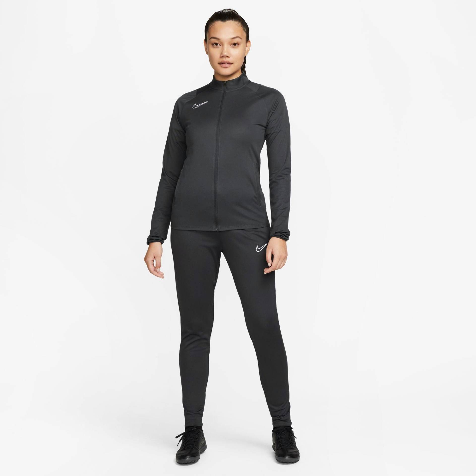 Traineranzug Damen Dunkelgrau S von NIKE