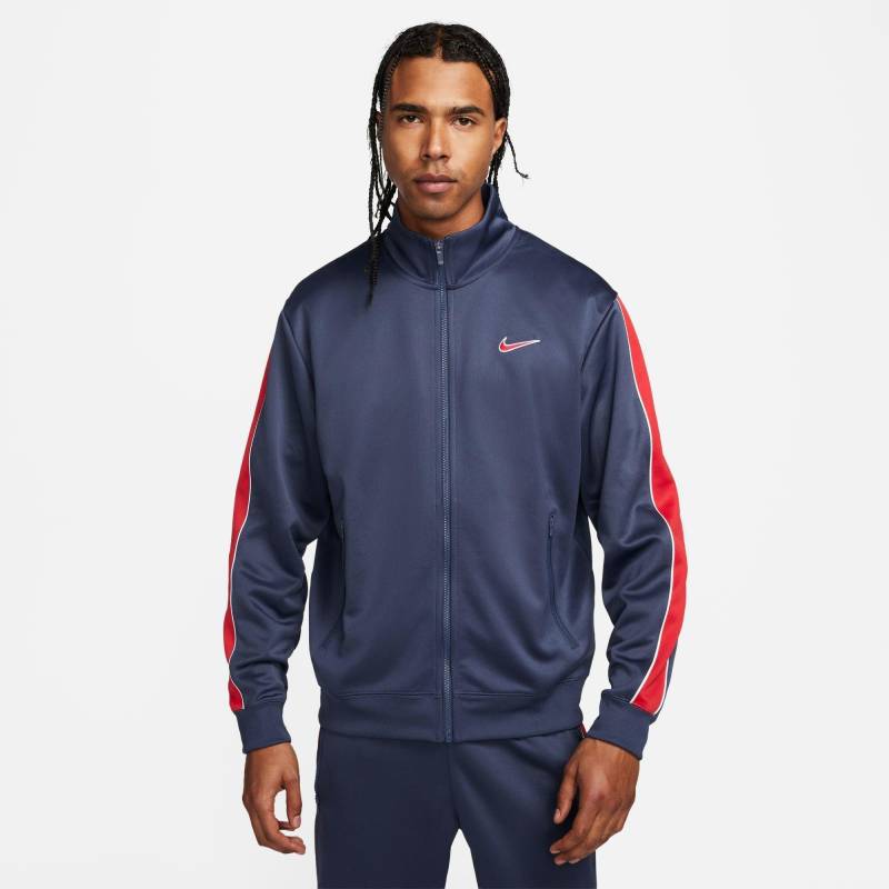 Trainerjacke Ohne Kapuze Herren Dunkelblau L von NIKE