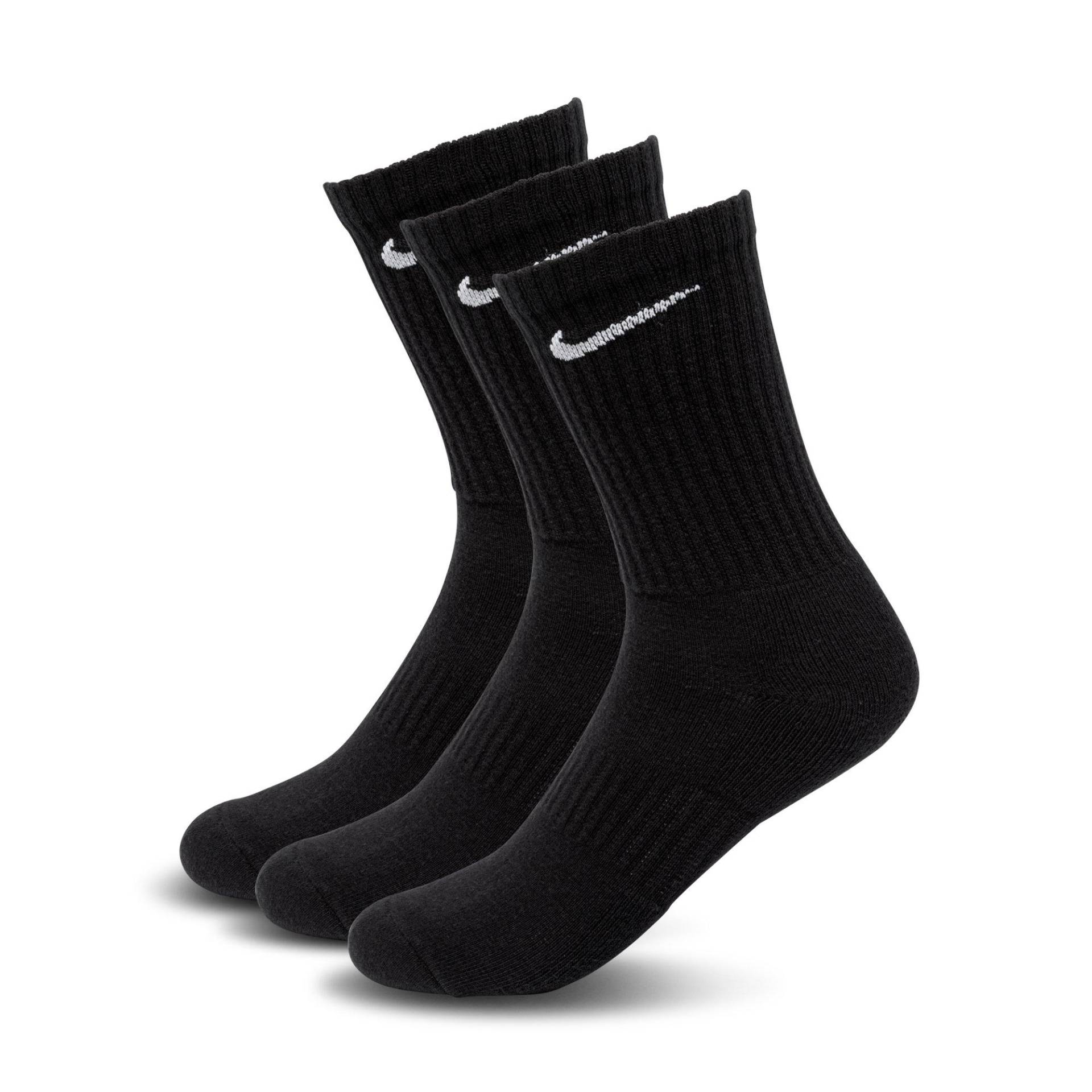 Triopack, Wadenlange Sp-sock Herren Black M von NIKE