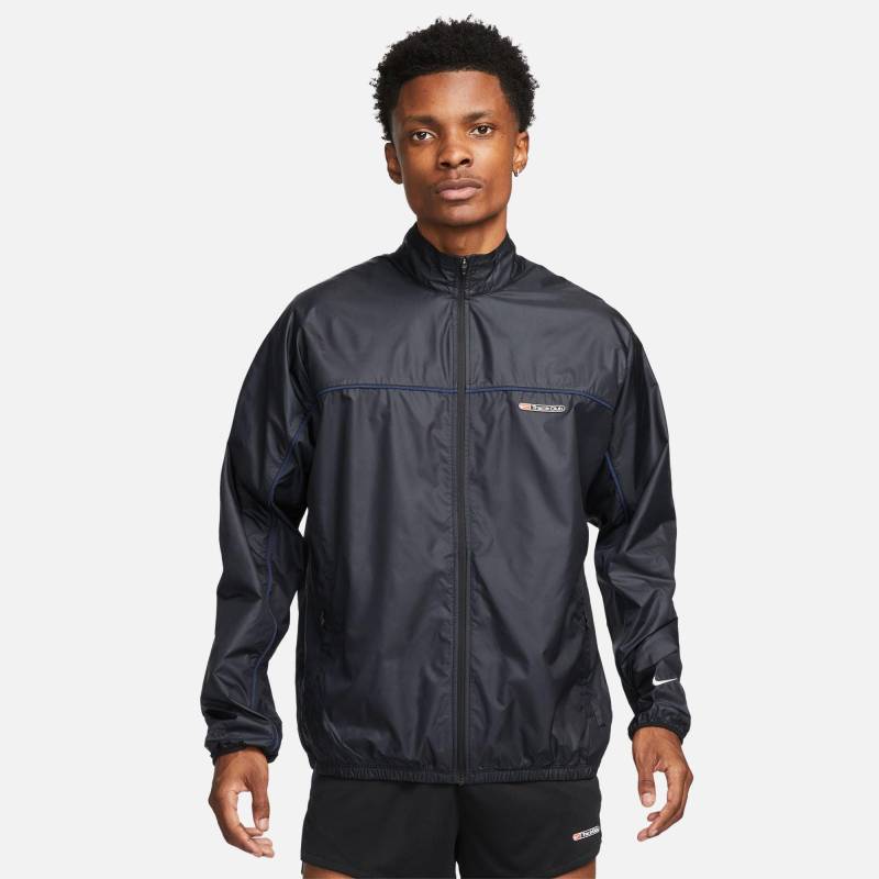 Windjacke Ohne Kapuze Herren Black M von NIKE