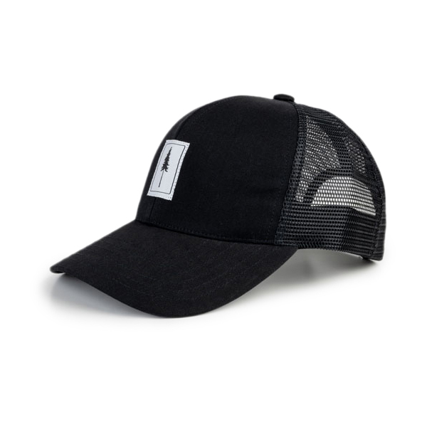 NIKIN - Treecap Baseball Trucker Classic - Cap Gr One Size schwarz von NIKIN