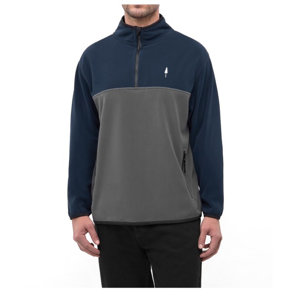 NIKIN - Treefleece Quarter Zip Colorblock - Fleecepullover Gr L;M;S;XL;XS;XXL blau von NIKIN