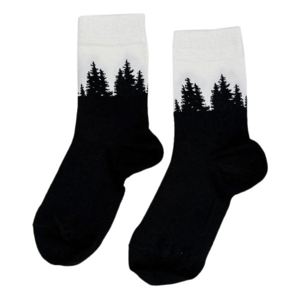 NIKIN - Treesocks Standard Forest - Multifunktionssocken Gr 36-40 schwarz von NIKIN