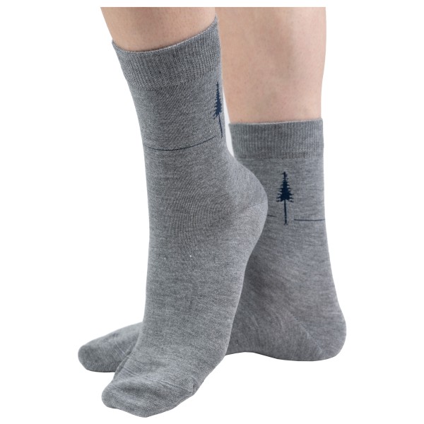 NIKIN - Treesocks Standard Single - Multifunktionssocken Gr 36-40 grau von NIKIN