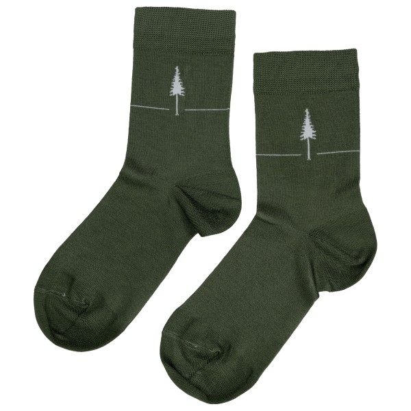 NIKIN - Treesocks Standard Single - Multifunktionssocken Gr 36-40 grün von NIKIN