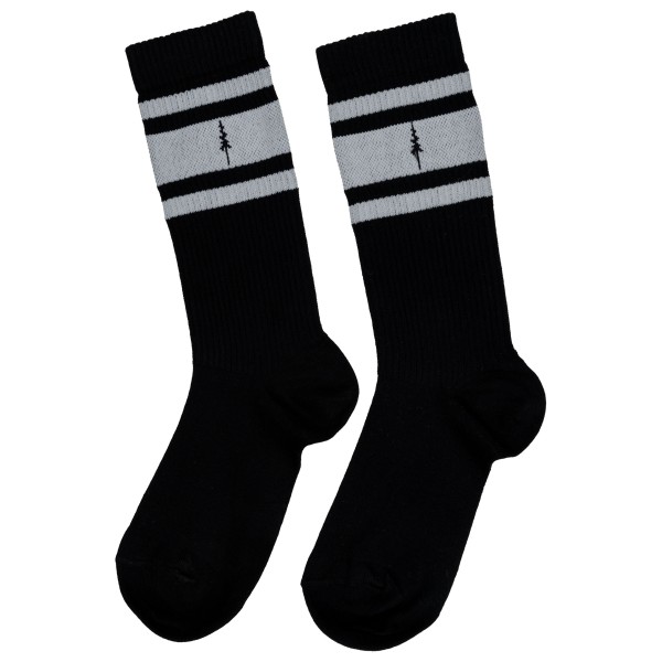 NIKIN - Treesocks Stripes College - Multifunktionssocken Gr 36-40;41-46 grau;schwarz von NIKIN