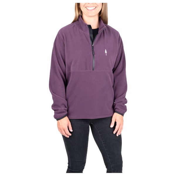 NIKIN - Women's Treefleece Quarter Zip - Fleecepullover Gr L lila von NIKIN