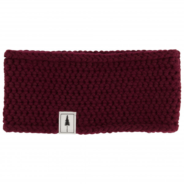 NIKIN - Women's Treeheadband Knitted Fleece - Stirnband Gr One Size rot