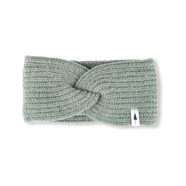 NIKIN - Women's Treeheadband Twist Cosy - Stirnband Gr One Size grau von NIKIN