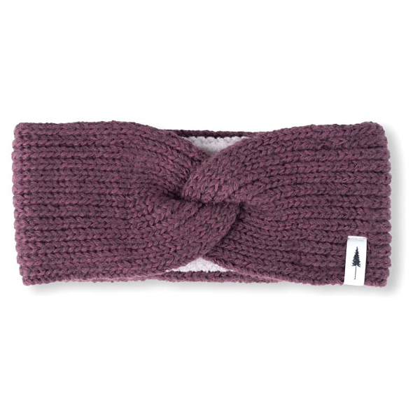 NIKIN - Women's Treeheadband Twist Cosy - Stirnband Gr One Size lila von NIKIN