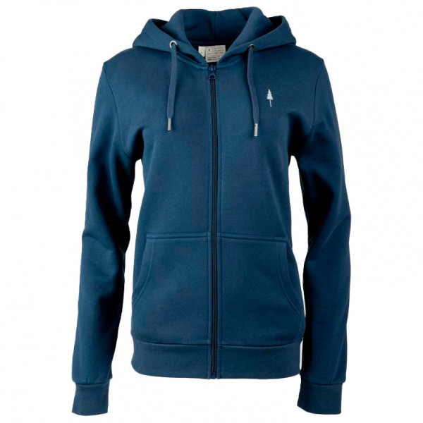 NIKIN - Women's Treehoodie Zip - Hoodie Gr L blau von NIKIN