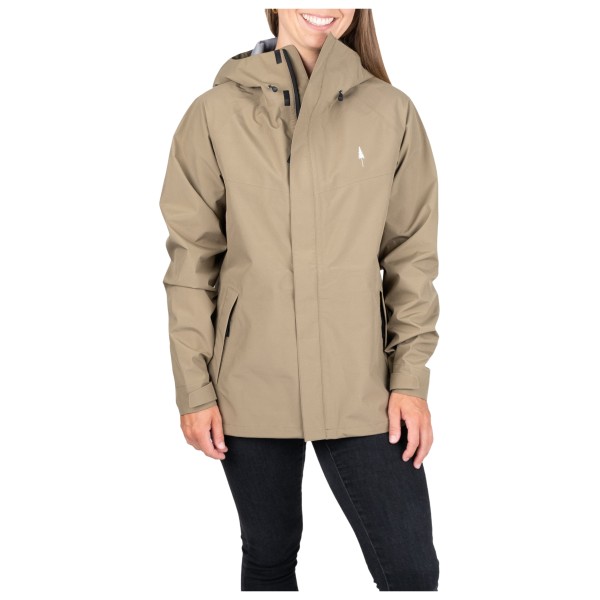 NIKIN - Women's Treejacket Rain - Regenjacke Gr L;M;S;XL;XS;XXL beige;grau von NIKIN