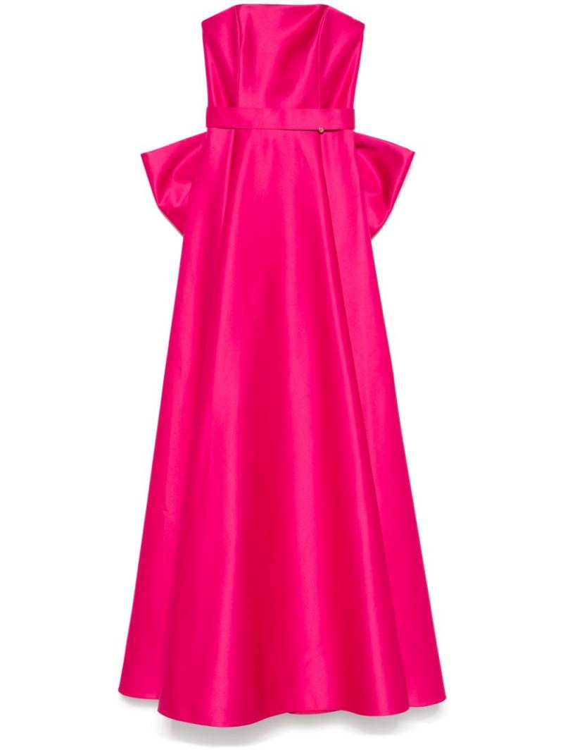 NISSA bow-detail maxi dress - Pink von NISSA