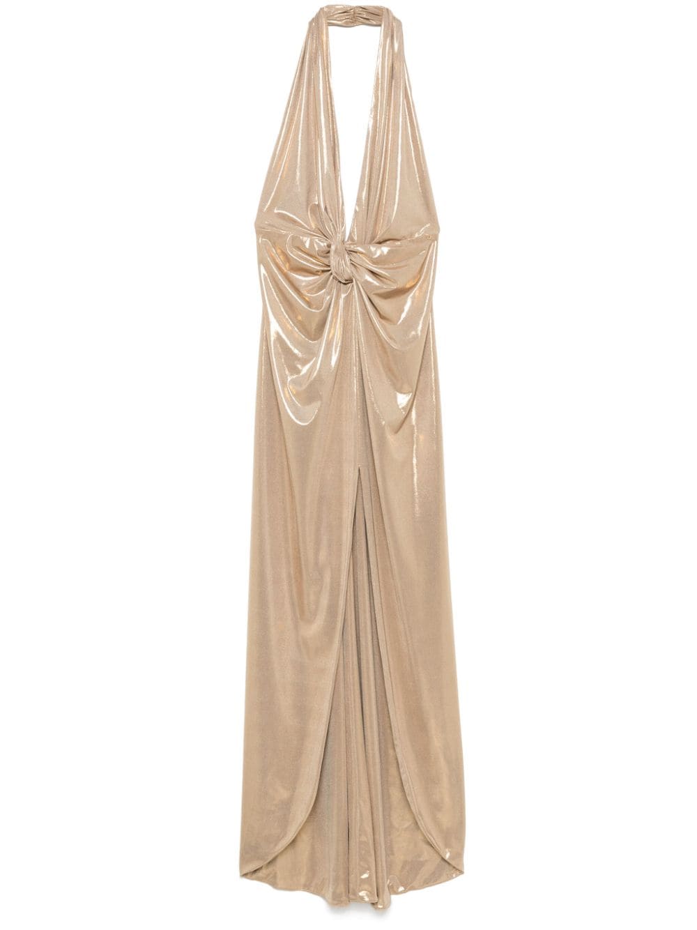 NISSA lamé maxi dress - Gold von NISSA