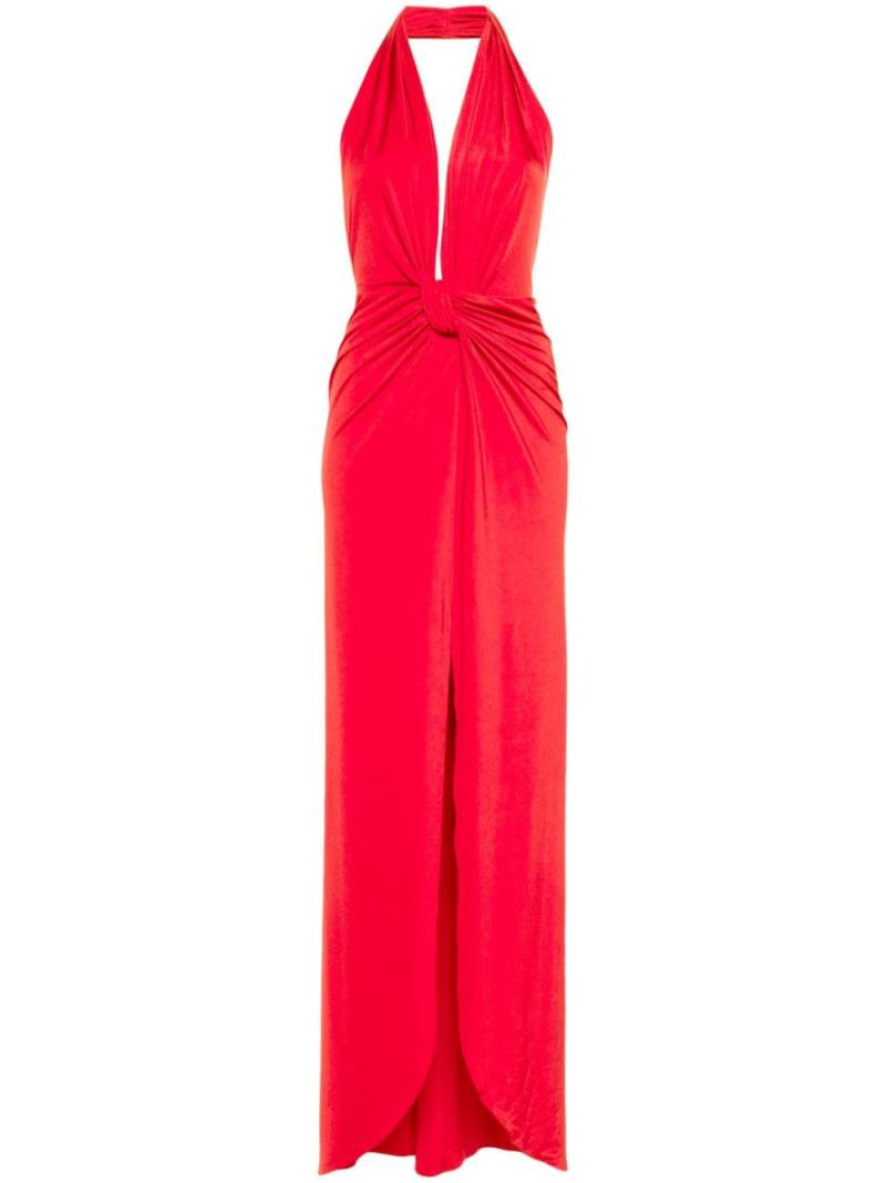 NISSA open-back maxi dress - Red von NISSA