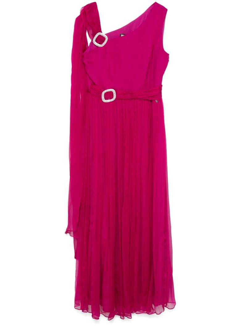 NISSA pleated-skirt maxi dress - Pink von NISSA