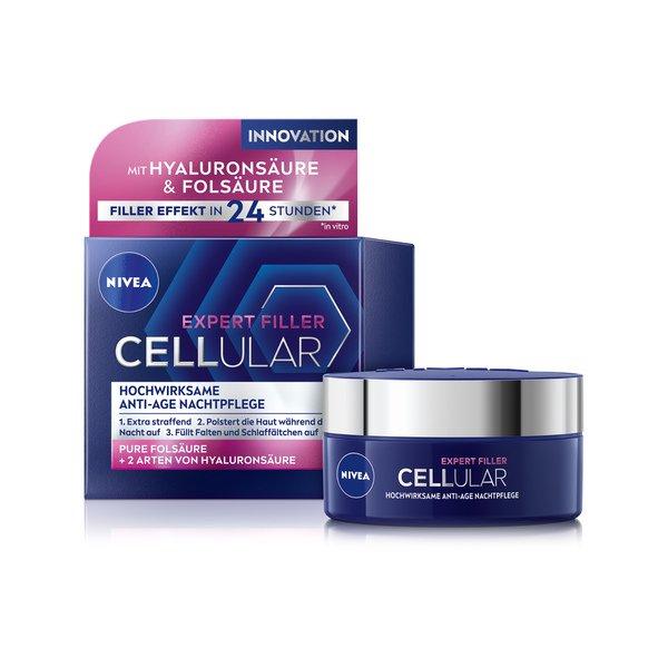 Cellular Expert Filler Anti-age Nachtpflege Damen  50ml von NIVEA