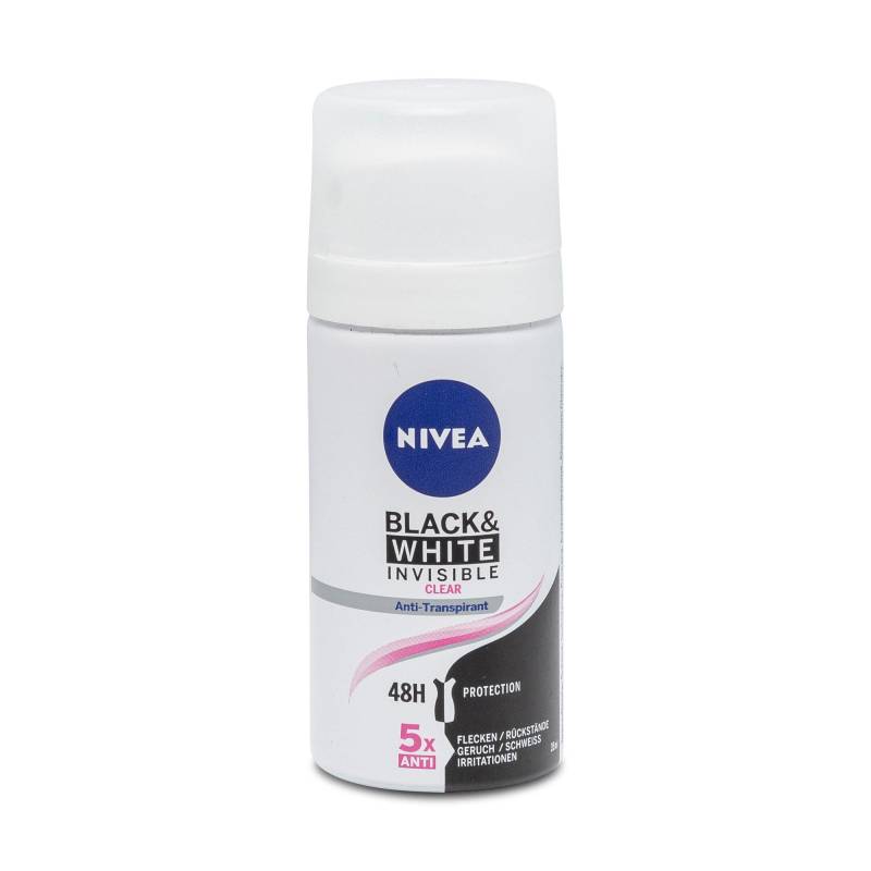 Deo Black & White Invisible Clear Spray Damen  35ml von NIVEA