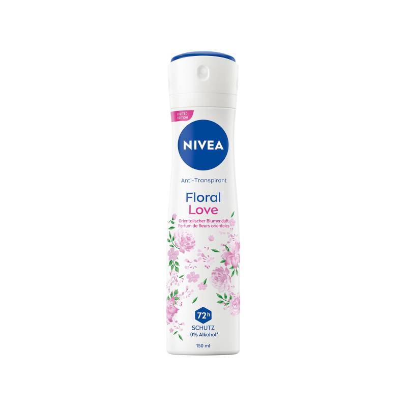 Deo Floral Love Spray Female Damen  150 ml von NIVEA