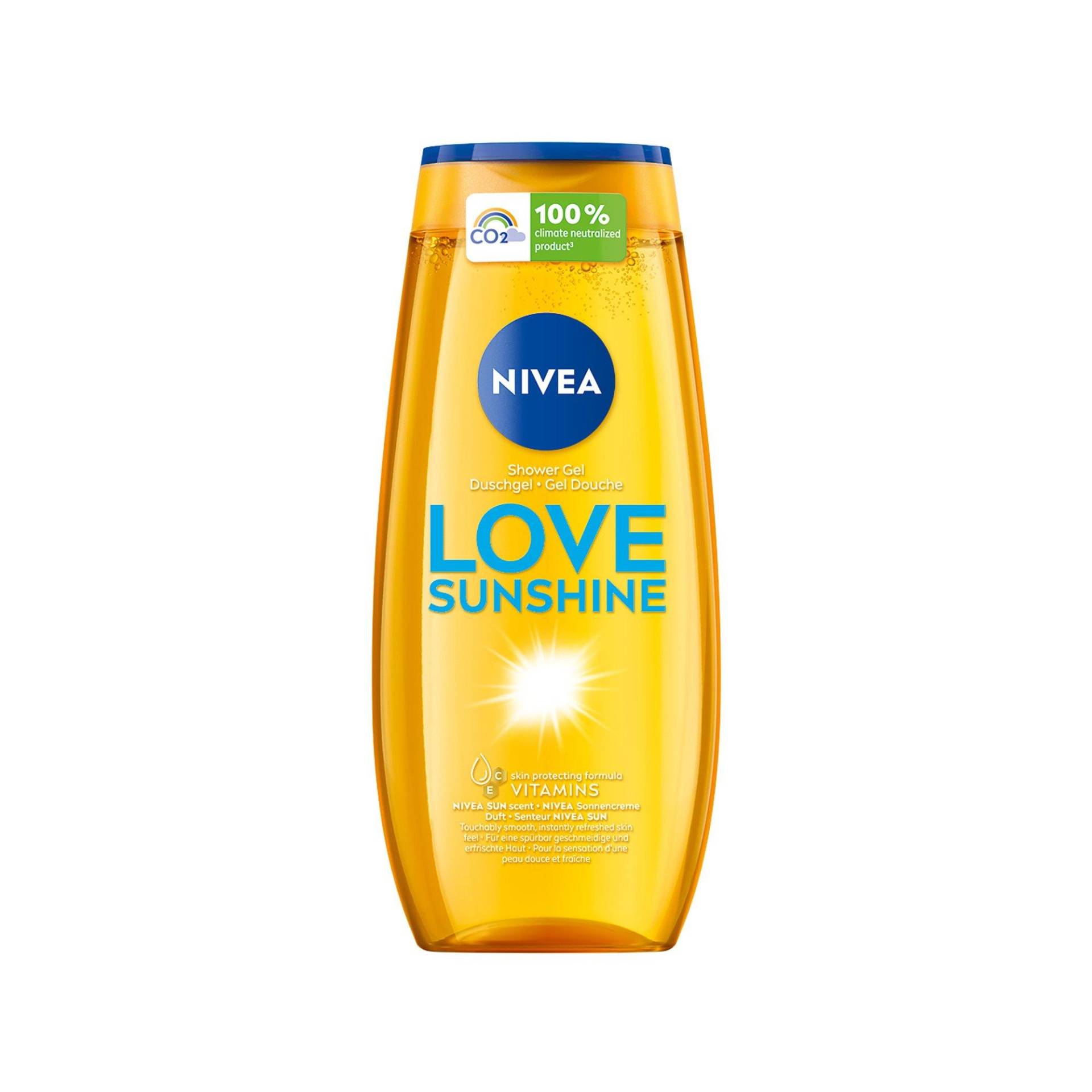 Duschgel Love Sunshine Damen  250ml von NIVEA