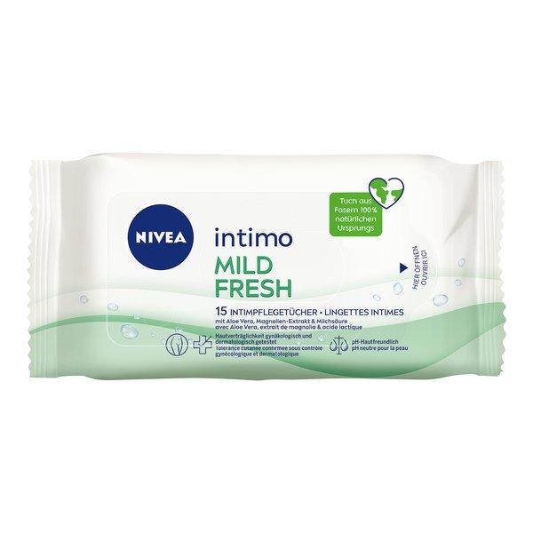 Intimo Mild Fresh Tücher Damen  15 pieces von NIVEA