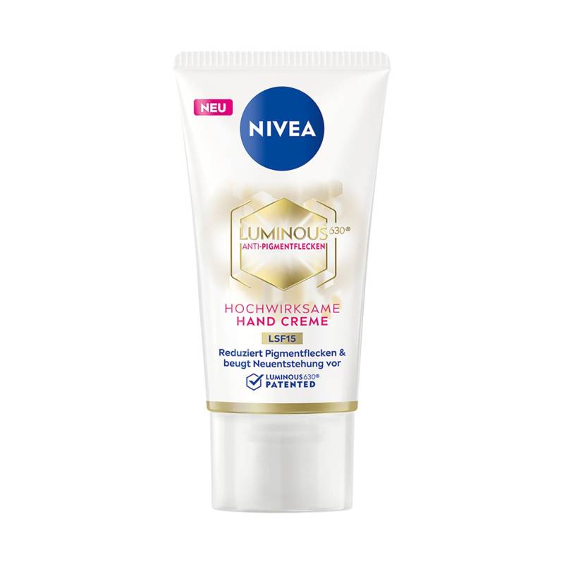 Nivea - Luminous Anti-Pigmentflecken Handcreme, LSF 15, 50 ml von Nivea