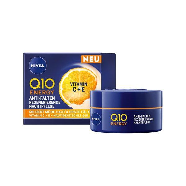 Q10 Energy Anti-falten Nachtcreme Damen  50ml von NIVEA