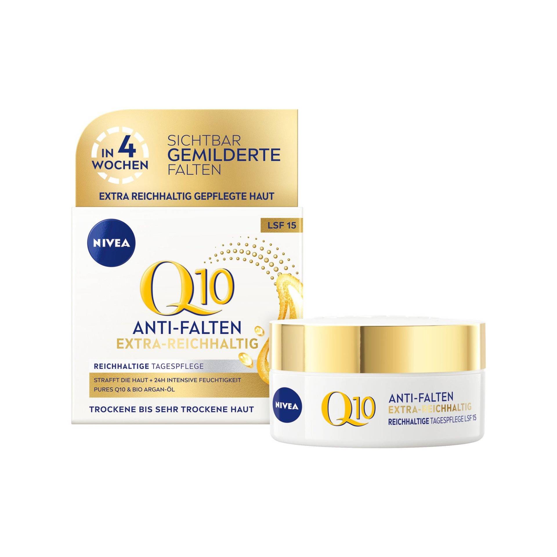 Q10 Power Anti-falten Extra Reichhaltige Tagescreme Damen  50ml von NIVEA