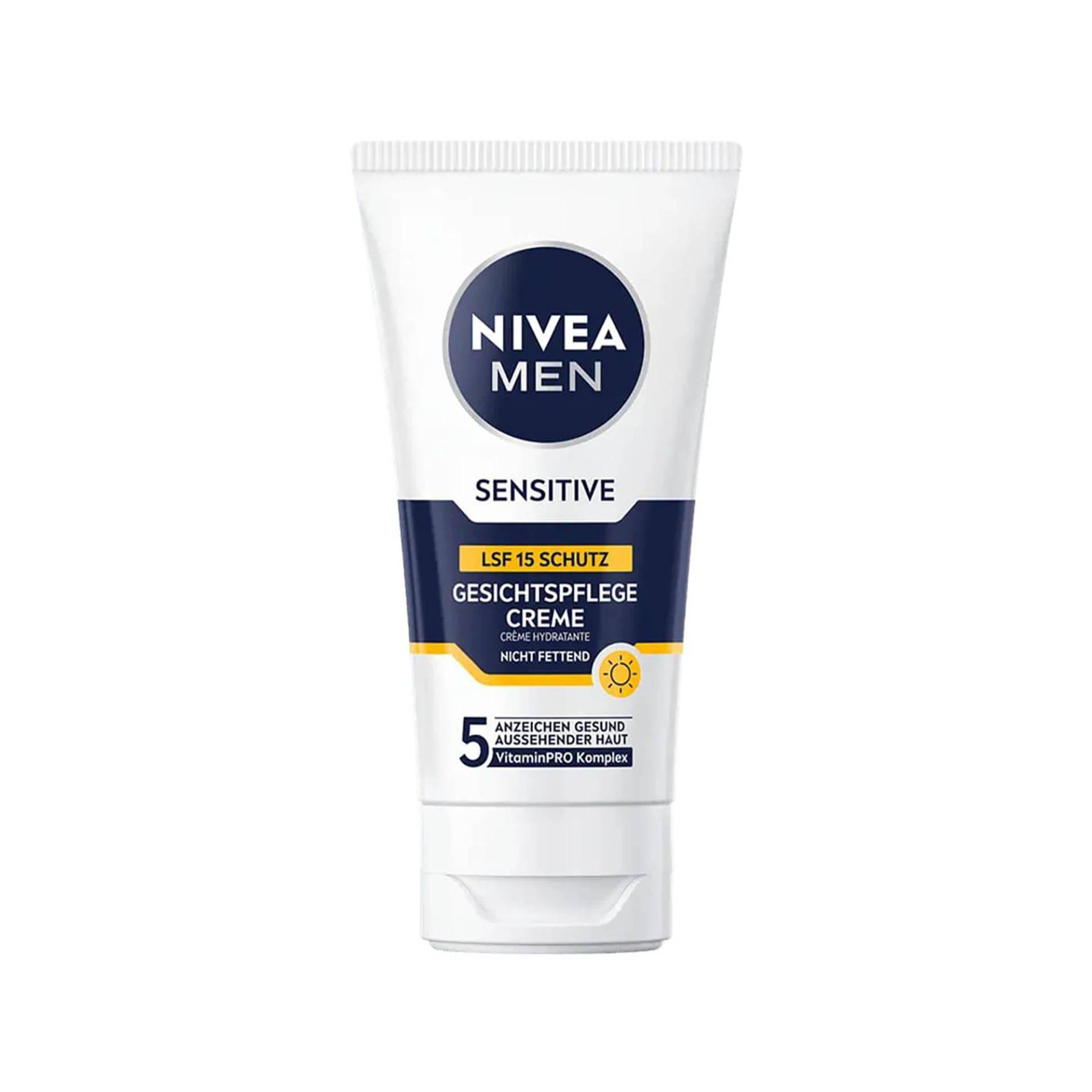 Nivea - Sensitive Gesichtspflege Creme LSF 15, 75 ml von Nivea